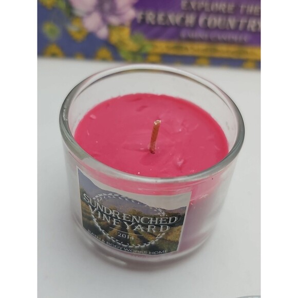 Bath & Body Works Provence Candles French Countryside Garden Fragrance Boxed Set - Picture 14 of 16